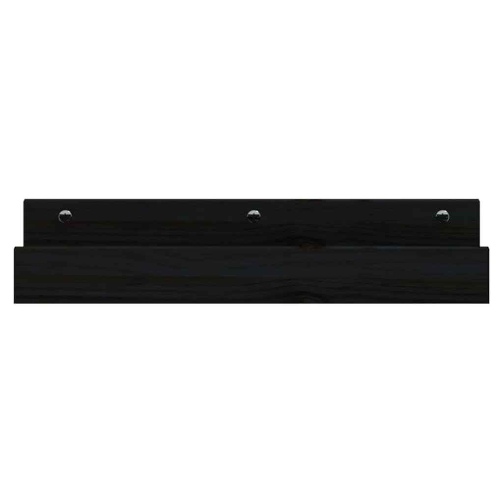 Estantes Flotantes De Madera De Pino VidaXL - Pack De 2, 110 Cm De Largo, Perfectos Para Libros Y Decoración En Salón U Oficina
