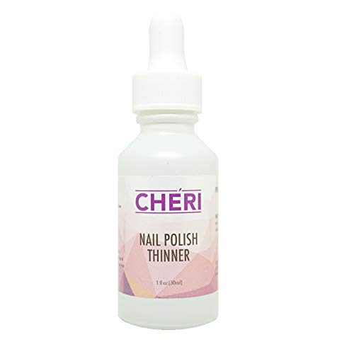 CHERI - Nail Polish Thinner, 1 fl oz, with Dropper