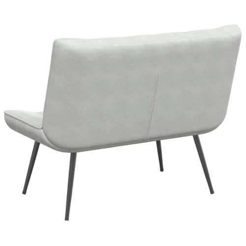 Sofá pequeño de terciopelo para un dormitorio elegante y salón 7