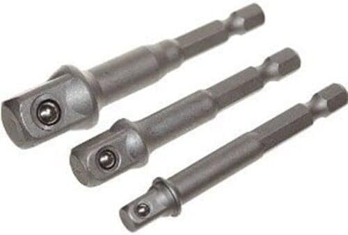 for 3PC Hex Bit Power Square Socket Drive Holding Extension Bit Set Nut Driver