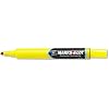 Avery 08882 Marks-A-Lot Large Chisel Tip Permanent Marker, Yellow, 12 Each/DZ