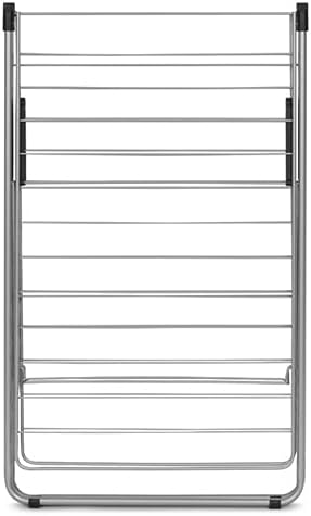 Miniatura 8 de Brabantia HangOn - Escurridor de ropa (82 pies  gris metálico) compacto, plegable, ajustable, de acero inoxidable para interiores