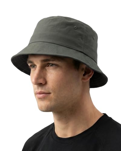Image of XXL XL L Bucket Hat For Big Heads,M S Quick-Dry Travel Sun Hat With Chin Strap,Lightweight Summer Fisherman Hat Packable