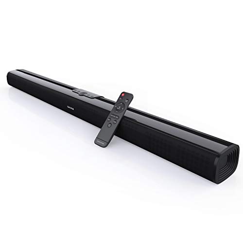 Darmoshark 37 Inch TV Sound Bar, 50W Wireless Bluetooth 4.2 Soundbars with Subwoofer