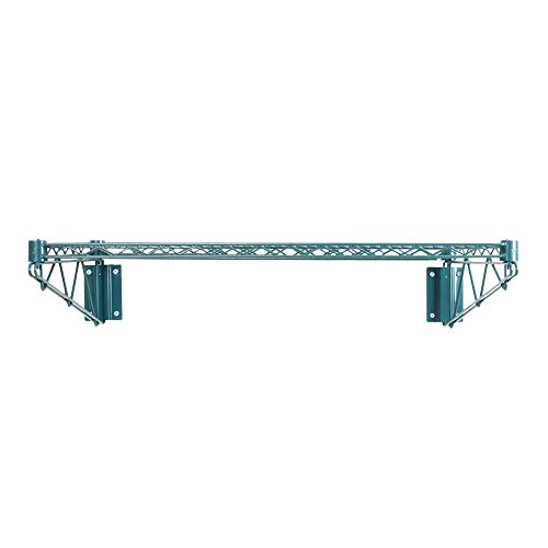 Commercial Epoxy Green Wire Shelving Wall Shelf 18 x 36 - NSF