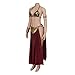 Princess Cosplay Leia Slave Costume Lingerie Uniform Set for Women Halloween Outfits