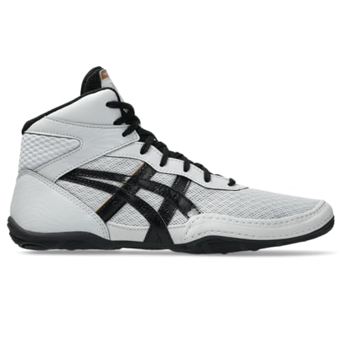 ASICS Kid's Matflex 7 Grade School Wrestling Shoes, 3, Concrete/Black - image 8
