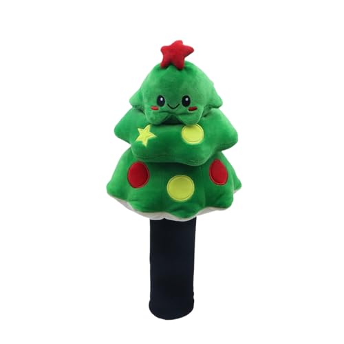 Couvre-chef de golf de Noël en peluche, cadeau idéal pour golfeur