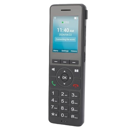 Teléfono inalámbrico Keenso con pantalla a color y líneas SIP miniatura 5