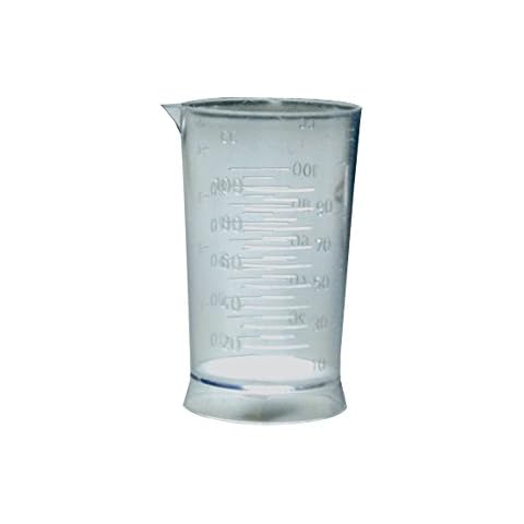 Burmax SOFT 'N STYLE HC-SNSMEAS Salon Beauty Clear Color Measuring Cup, 4oz Cover