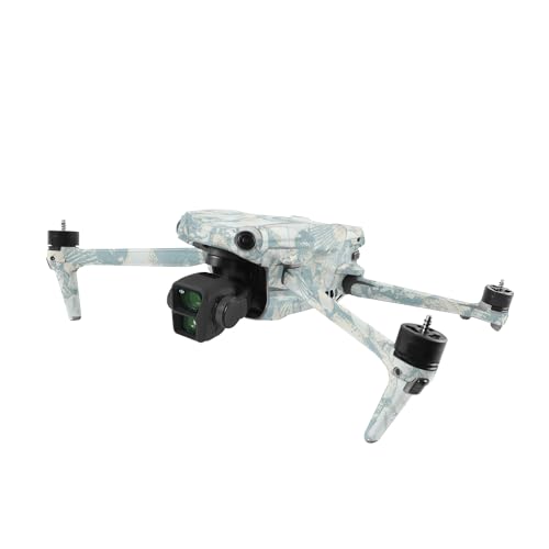 Image of MightySkins Glossy Glitter Skin Compatible with DJI Air 3 - Blue Seashells | Protective, Durable High-Gloss Glitter Finish | Easy to Apply