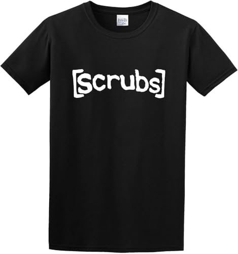 Scrubs Series Tv Series Show Logo Black Mens T-Shirt Graphic Unisex Tee Shirt Hemden(Medium) für 23,99 EUR bei amazon.de Bild: Scrubs Series Tv Series Show Logo Black Mens T-Shirt Graphic Unisex Tee Shirt Hemden(Medium) für 23,99 EUR bei amazon.de