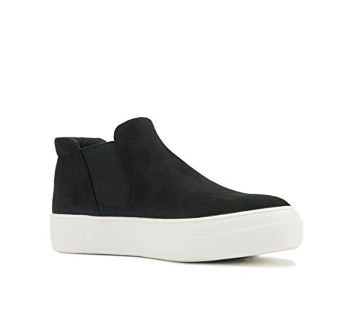 Soda Women's Woods Chelsea Canvas Platform Cushion Foam Sneakers2