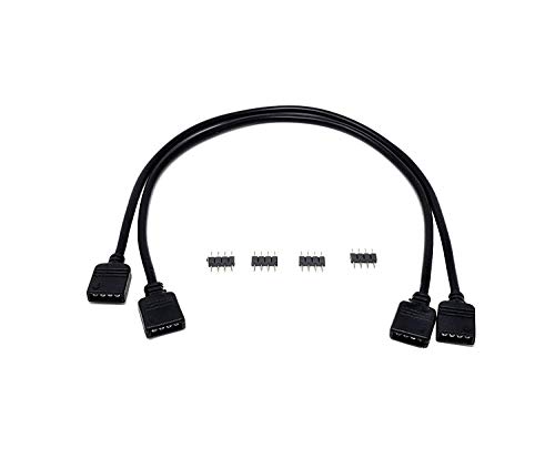 Image of MICRO CONNECTORS RGB Extension 30 cm Cable / 2-Pack, 30 cm (2 Pack) (F04-RGB0130-2P)