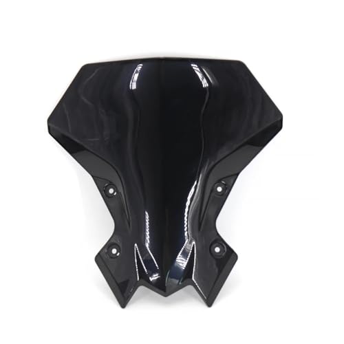 Pare-brise double bulle Kawasaki Z900 finition noire haute résistance aux chocs