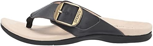 Spenco Women's Flip-Flop, Black, 10 Wide | Image 7