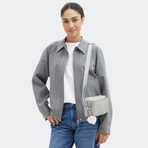 Image of Kipling Women's Abanu Medium Crossbody Bag, Lightweight, Adjustable Nylon Waist Pack with Multi-Compartment Zip Pockets