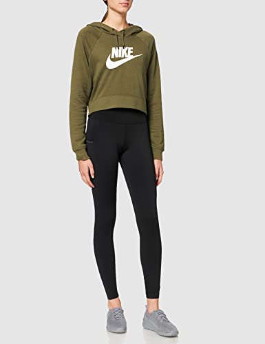Nike W NSW Essntl FLC Gx Crop HDY Sweatshirt Femme - Image 3