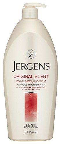 Jergens Original Scent 32 Ounce Dry Skin Moisturizer Pump (946ml) (2 Pack)