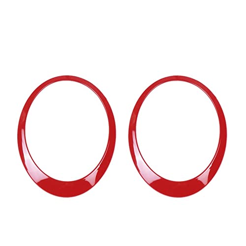 Sourcils de phares de voiture finition rouge pour Mini R53 R56