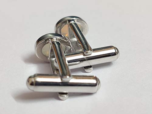 Mancuernillas de Plata 925 con Ópalo Natural 6x8 mm miniatura 4