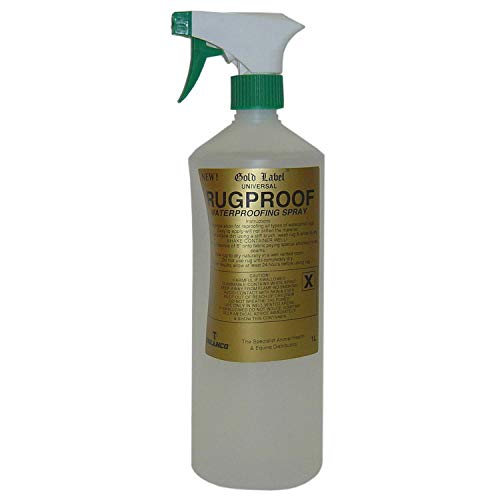 Universal Rugproof Spray, Gold Label, Reproofing For All Kinds of Waterproof Rugs, 1 Litre