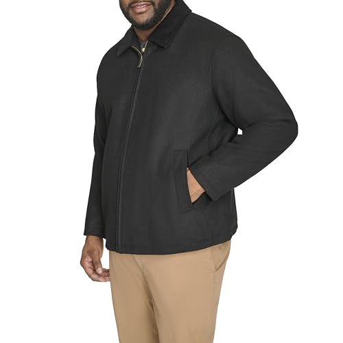 Image of Dockers Men's Wool Blend Quilted Bib Jacket Coat