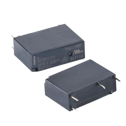 Relé ALDP124 24V 5A para circuitos electrónicos lote de 10 unidades G5NB-1A-E
