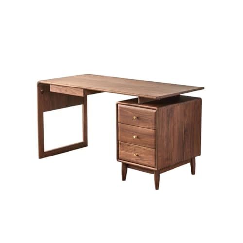 GFHTRELY Escritorio moderno para computadora, escritorio de estudio, oficina, sala de estar, mesa de negociación de madera maciza, muebles para el hogar, dormitorio, mesa de juegos (160 x 70 x 75 cm)