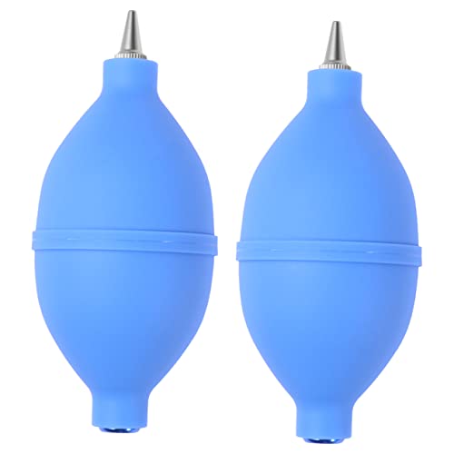 SHINEOFI 2PCS Silicone Air Blower Cleaner for Camera Computer and Succulents Efficient Dust Removal Tool Blue Durable and Versatile Cleaning for Sensitive Items