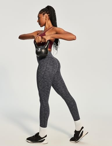 Image of Heathyoga Yoga Pants with Pockets Extra Soft Leggings with Pockets for Women Non See-Through High Waist Workout Leggings