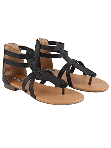 Image of Shoetopia Women Gladiator Flats Sandal