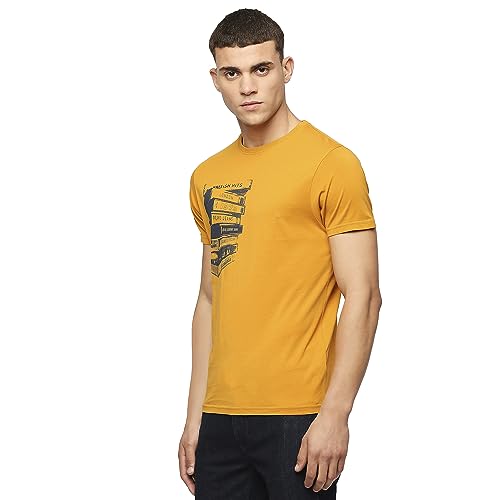 Image of Pepe Jeans Men T-Shirt|Cotton|Slim Fit