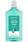 Amazon Basics Pre-Brush Dental Rinse, Green Mint, 24 Fluid Ounces, 1-Pack (Previously Solimo)