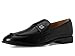 Calvin Klein Men's Obexx Loafer, Black Leather, 10