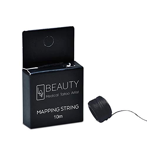 BOLUOYIN Pre-Inked Brow Mapping String for Microblading Eyebrow Marker Thread Tattoo PMU...