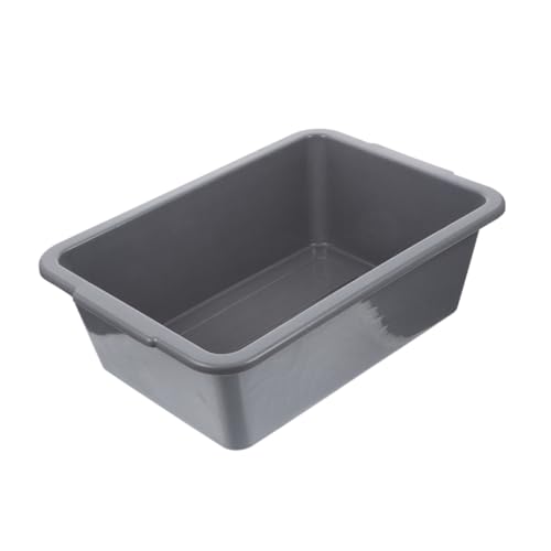OFFSCH Plastic Bus Tub Storage Basket for Restaurant Multiuse Utility Tote Wash Basin Material Easy to Clean Organizes Bowls Utensils