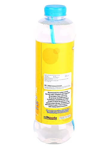 Bubble Magic 944ML Thick Viscous Concentrate Solution Bottle with Wand-Blow More Bubbles for Kids 3years+|Refill Solutions|for Birthday & Return Gifts|Outdoor & Indoor Toy|Made in India|Safe for Kids