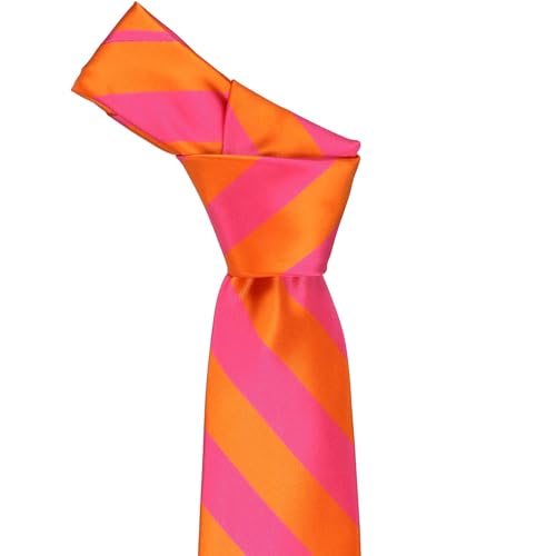 Image of tiemart Men's Striped Tie Standard Length
