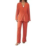 Packliste : 1 x 2tlg set Damen Plissee Outfit Kleidung Set. Wenn das Produkt Qualitätsprobleme aufweist, können Sie sich gerne an uns wenden. Wir helfen Ihnen, das Problem so schnell wie möglich zu lösen.