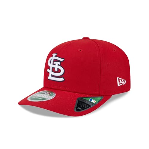 New Era Unisex-Adult MLB Player Replica 9SEVENTY Baseball Team Color Stretch Adjustable Snapback Hat One Size Fits All - St. Louis Cardinals - Red