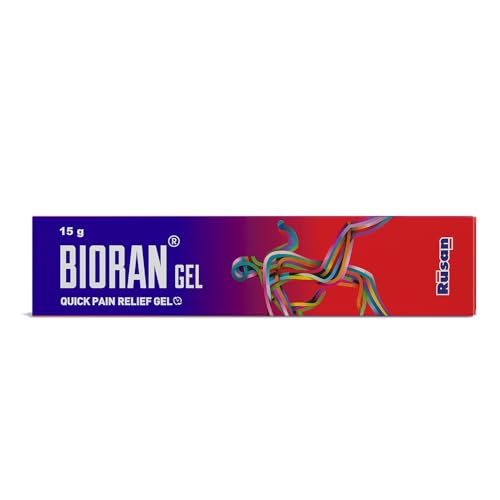 Image of Rusan BIORAN Diclofenac Gel 15g - Quick Absorbing Pain Relief Gel | Knee, Back, Joint & Muscle Pain