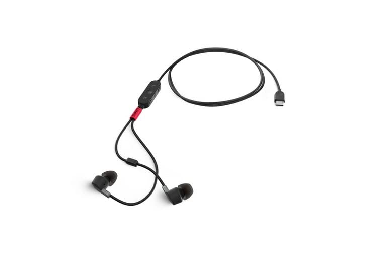 Lenovo Go USB-C ANC in-Ear Headphones, black - Image 2