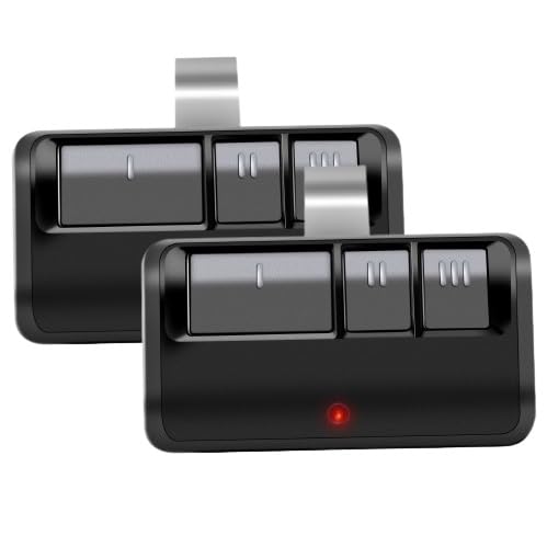 LiftMaster Chamberlain Craftsman Genie Linear Universal Garage Door Opener Remote 893Max 893LM, Security+2.0 MyQ 3-Button - Pack of 2【3-Year-Warranty】