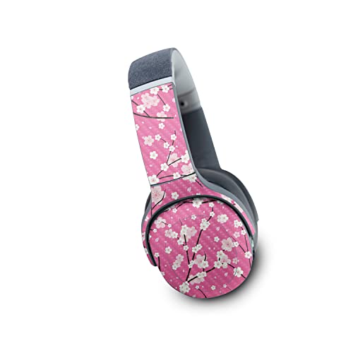 Image of MightySkins Carbon Fiber Skin Compatible with Skullcandy Crusher Evo Wireless - Sakura Pink | Protective, Durable Textured Carbon Fiber Finish | Easy to Apply | Made in The USA