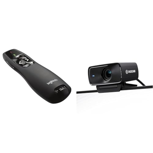 Logitech R400 Télécommande de & Elgato Facecam MK.2 – Webcam Haut
