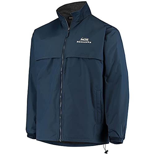 Image of dunbrooke Men's Royal Indianapolis Colts Triumph Fleece Full-Zip Jacket
