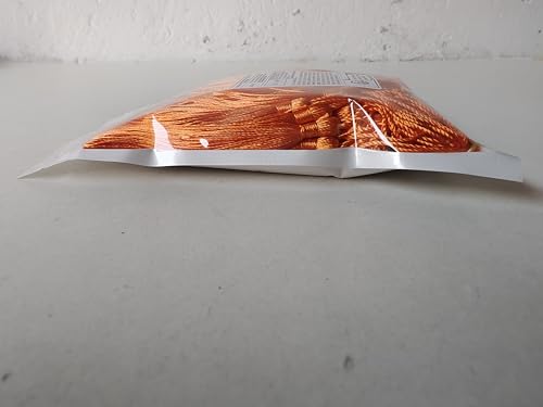 Image of 100pcs 13cm /5 Inch Silky Floss Bookmark Tassels with 2-Inch Cord Loop and Small Chinese Knot for Jewelry Making, Souvenir, Bookmarks, DIY Craft Accessory (Orange)
