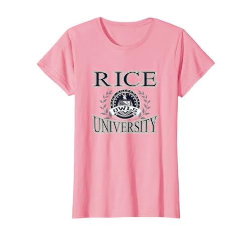 Elite Authentics Pink Rice Owls Laurels T-Shirt