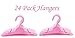 24 Pink Doll Clothes Hangers- Fits 18 Inch Fashion Girl Dolls- 18 Inch Doll Clothes Hangers